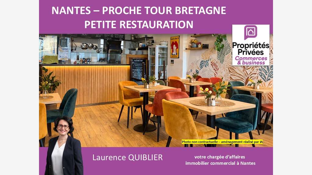 Vente petite restauration au coeur de Nantes