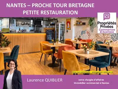 Vente petite restauration au coeur de Nantes