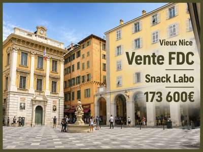 Vente FDC snack au Vieux-Nice emplacement N°1