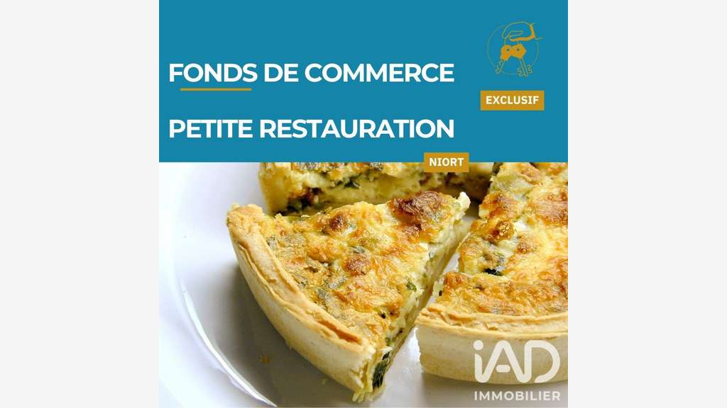 Vente restauration rapide en hyper centre de Niort