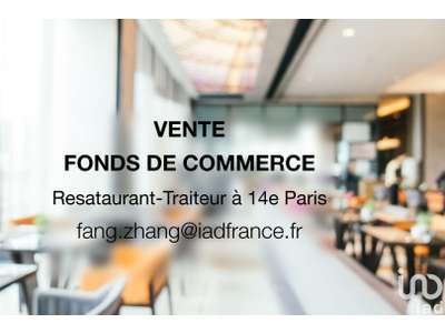 Vente Restauration rapide à Paris 14e
