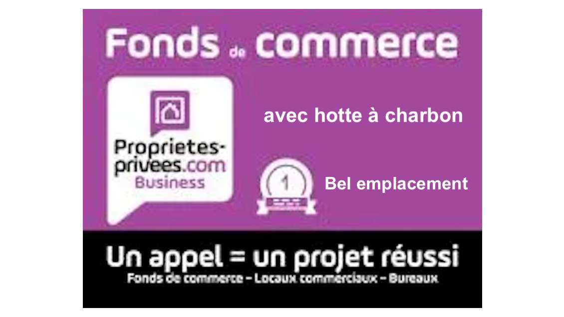 AV restaurant rapide avec hotte 25m² Paris 75011