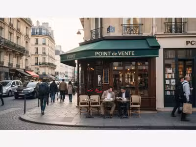 Vente coffée shop de 42m² à Paris 75006 Rennes