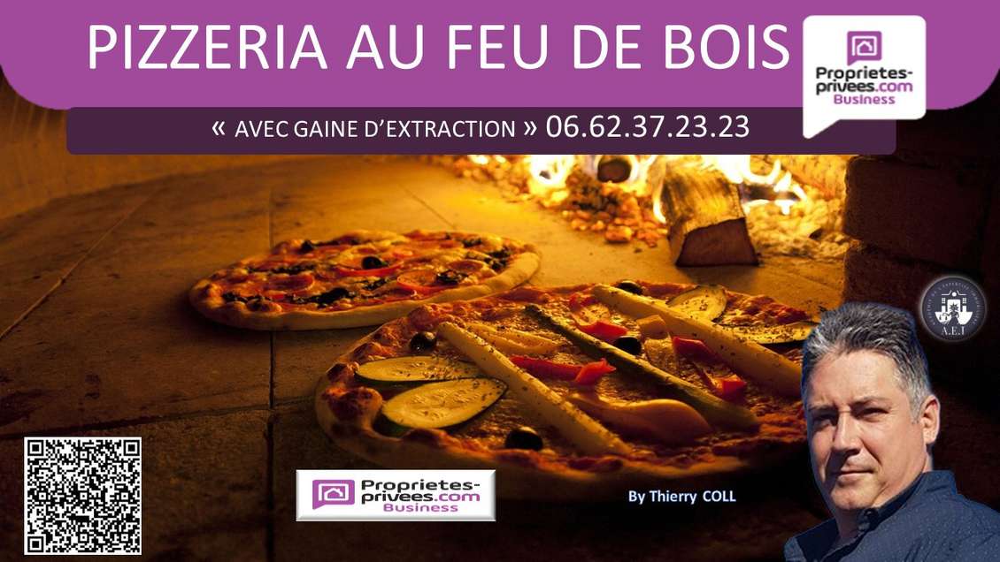 Vente pizzeria au feu de bois à Saint Priest