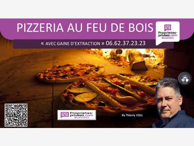 Vente pizzeria au feu de bois à Saint Priest