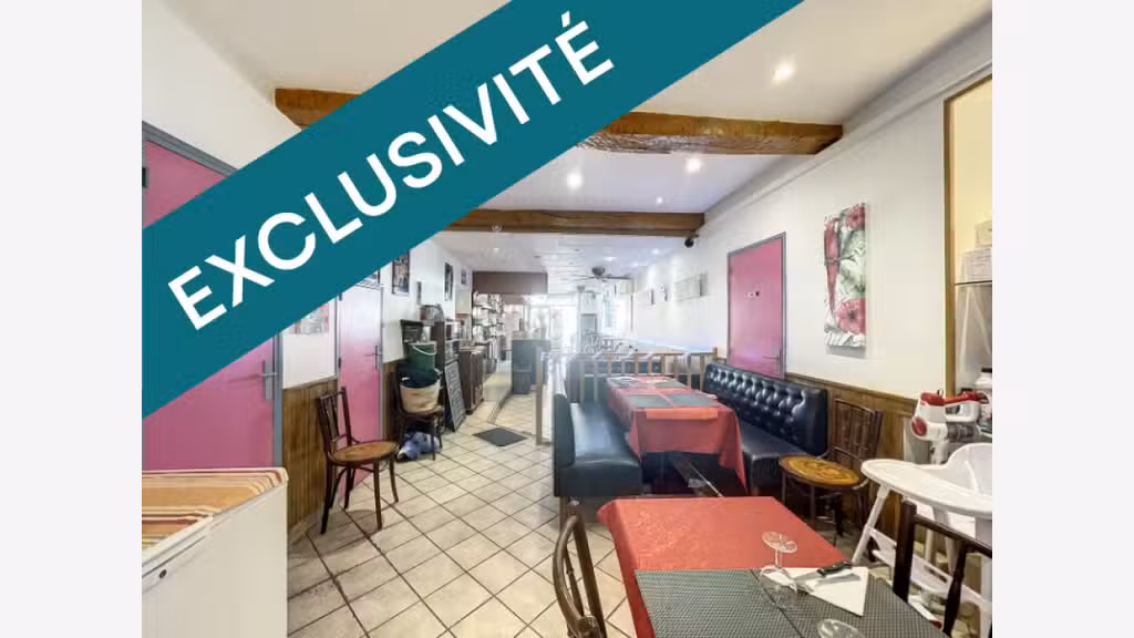 Vente bar restaurant Licence 4 centre-ville Trans