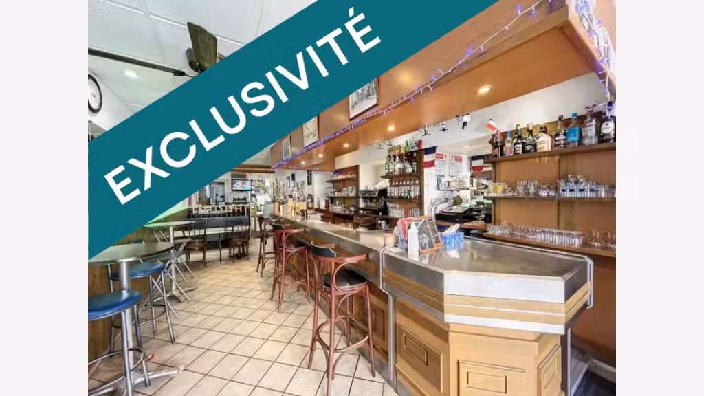 Vente bar restaurant Licence 4 centre-ville Trans