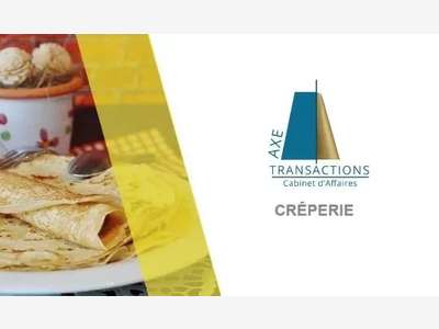 Vente crêperie en centre ville en Mayenne