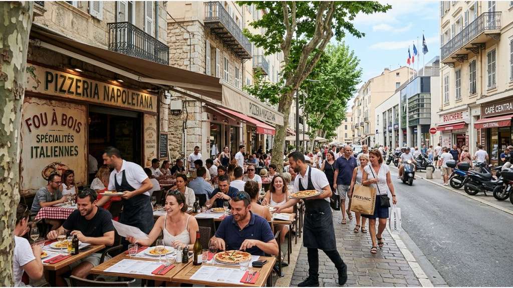 Vente pizzeria cantine italienne à Ajaccio centre