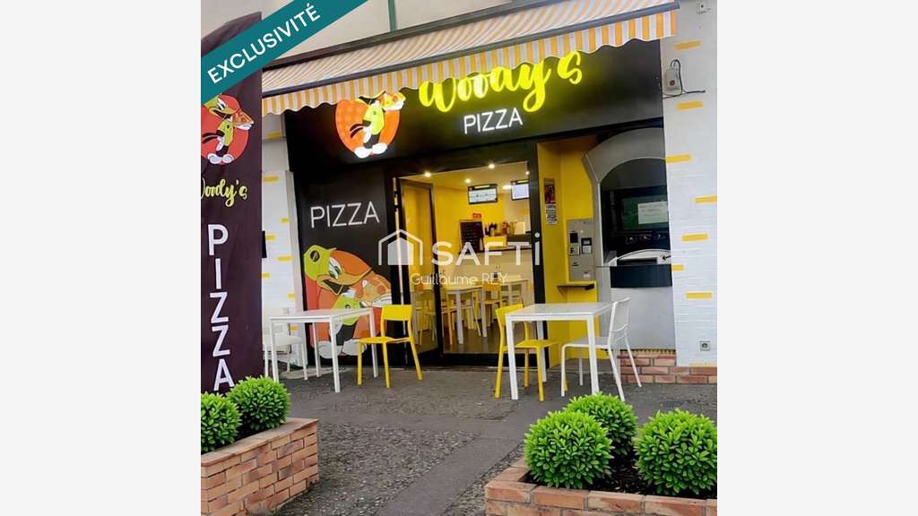 Vente FDC Woody's Pizza à Bassens Place du Marché