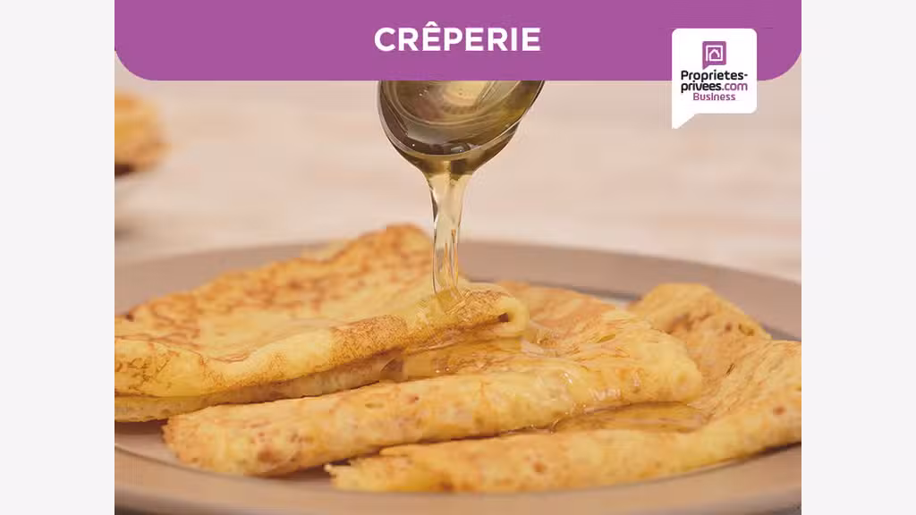 Vente crêperie terrasse secteur Bayeux bord de mer