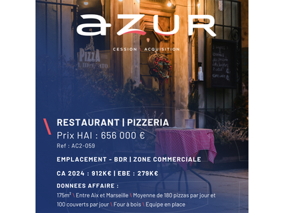 Vente Crêperie - Pizzeria à Marignane