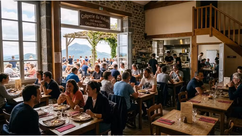 AV restaurant séminaire chambres d'hôtes dept 63