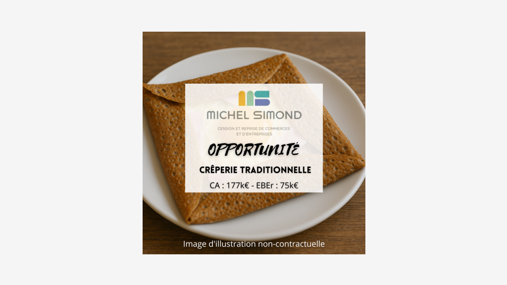 AV murs et fonds crêperie avec logement Morbihan