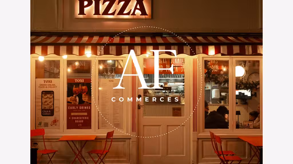 A vendre pizzeria top emplacement à Paris 75018