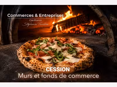 Restaurant pizzeria murs et fonds Pays d'Aubagne