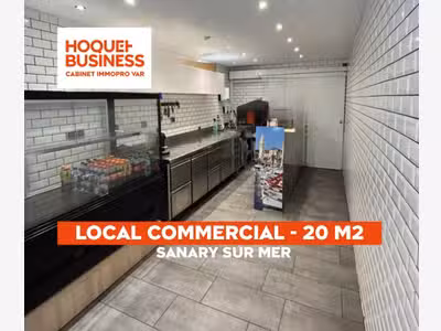 Vente pizzeria entièrement équipée à Sanary Port