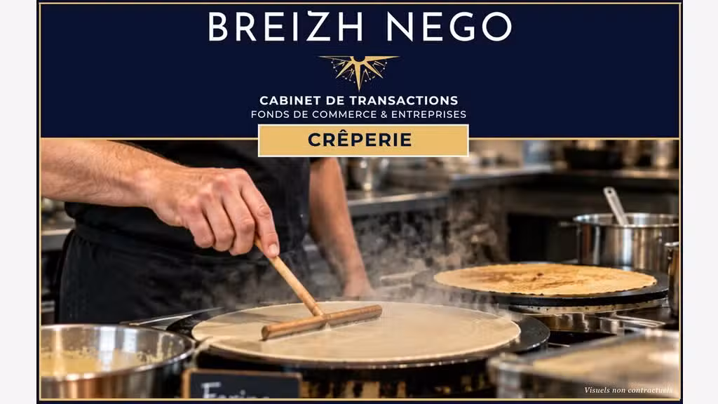 AV FDC crêperie emplacement premium en Morbihan