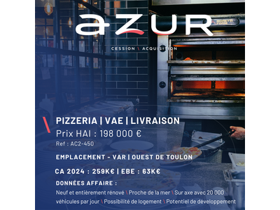 Vente Crêperie - Pizzeria à Six-Fours-les-Plages