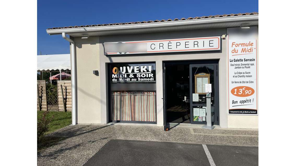 🍽️ À vendre superbe crêperie rénovée en Gironde