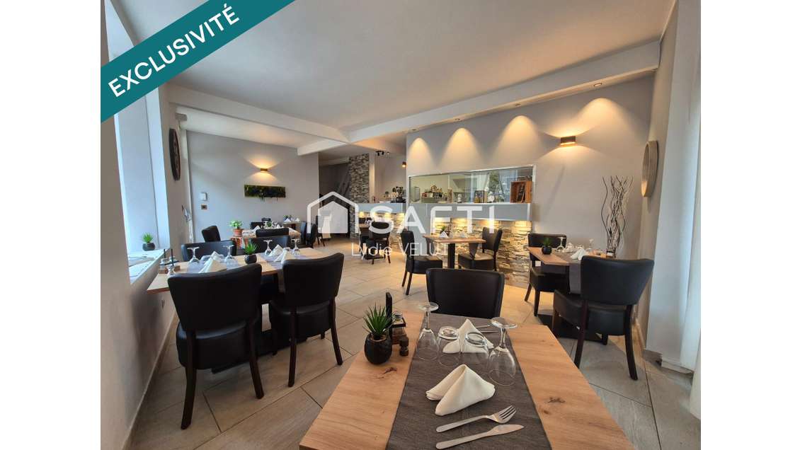 Vente restaurant rénové de 90m² à Alleins 