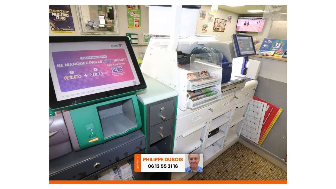 Fonds bar PMU à vendre à Châtellerault (86)