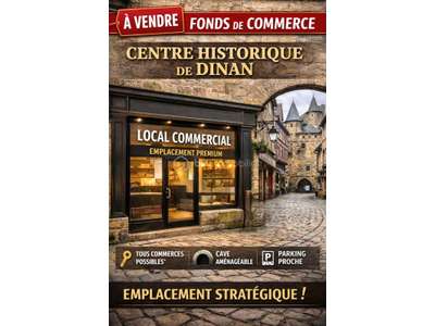 Vente Divers Commerces à Dinan
