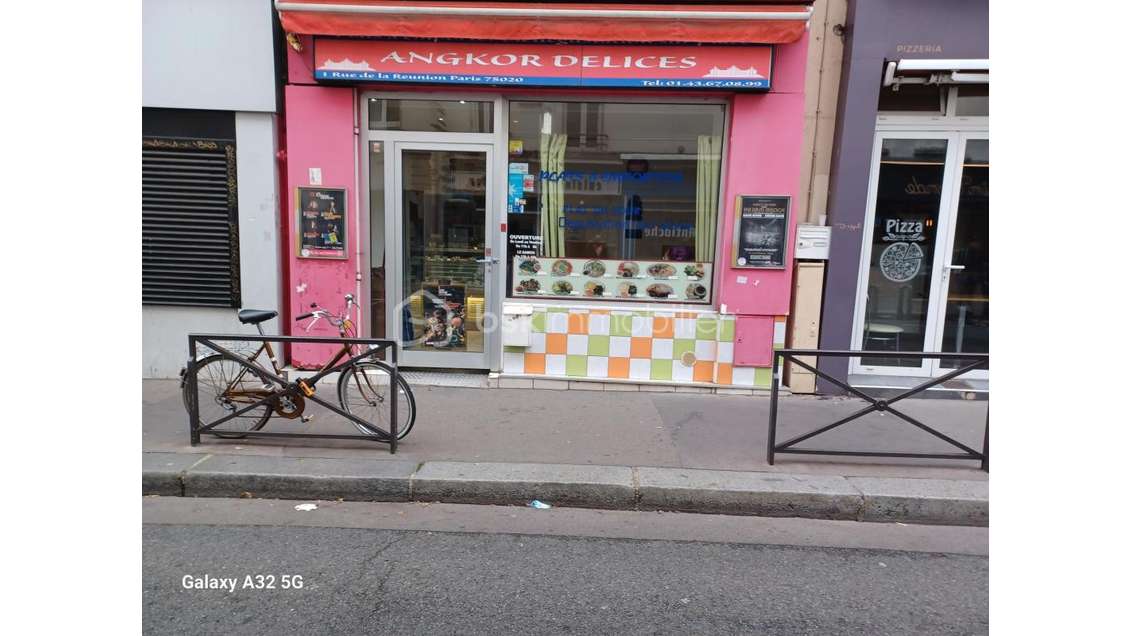 Vente affaire rare emplacement d'angle Paris 75020