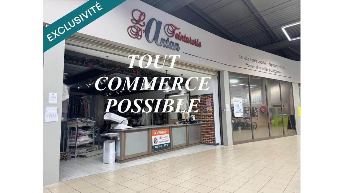 AV pressing 150m² empl stratégique à Pont-l'Évêque