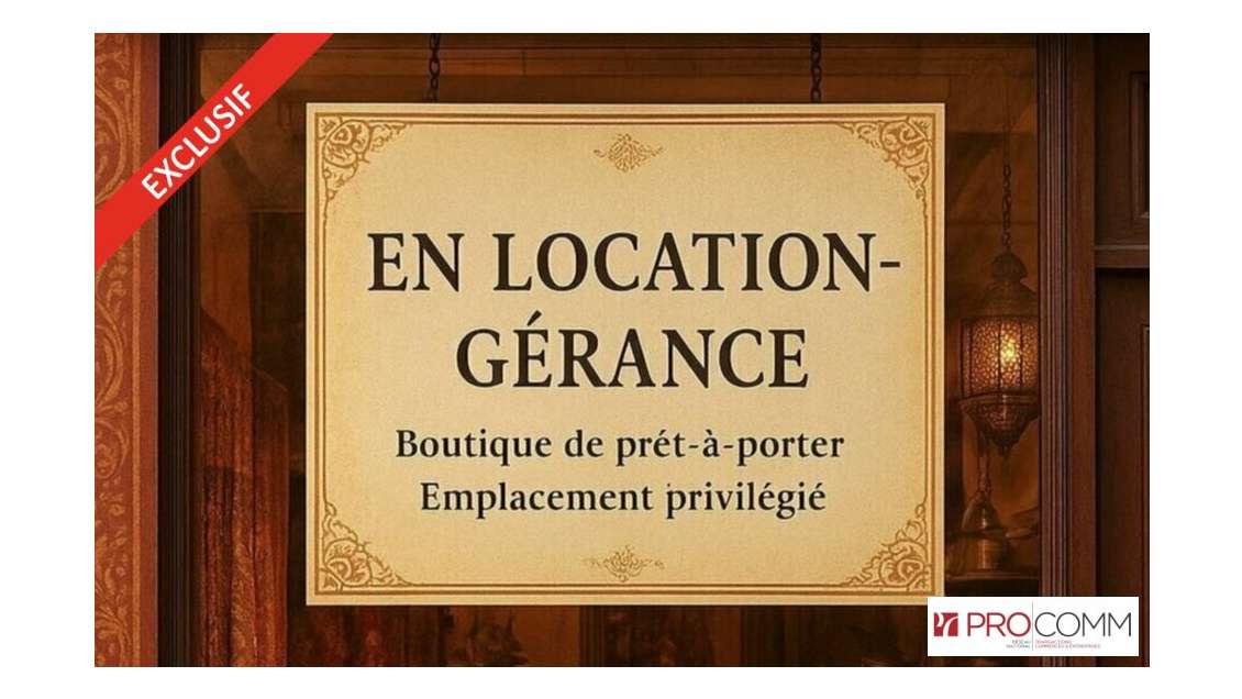 Location gérance avec option achat FDC Saint-Denis