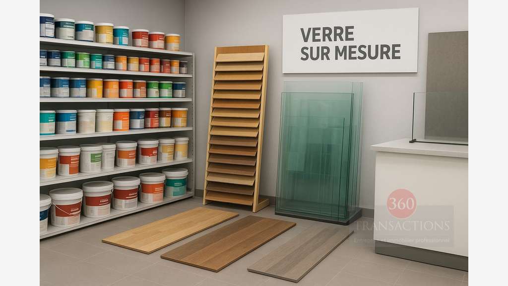 Vente FDC peinture revêtements sols à Villeneuve