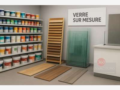 Vente FDC peinture revêtements sols à Villeneuve
