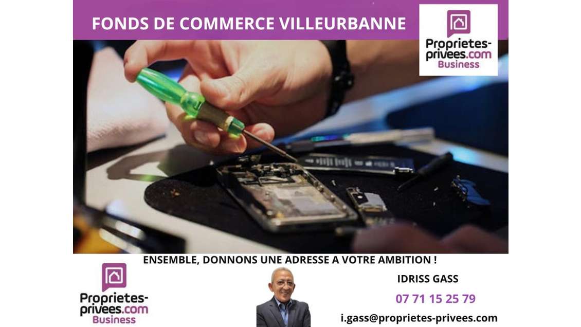 Vente FDC réparation électronique à Villeurbanne