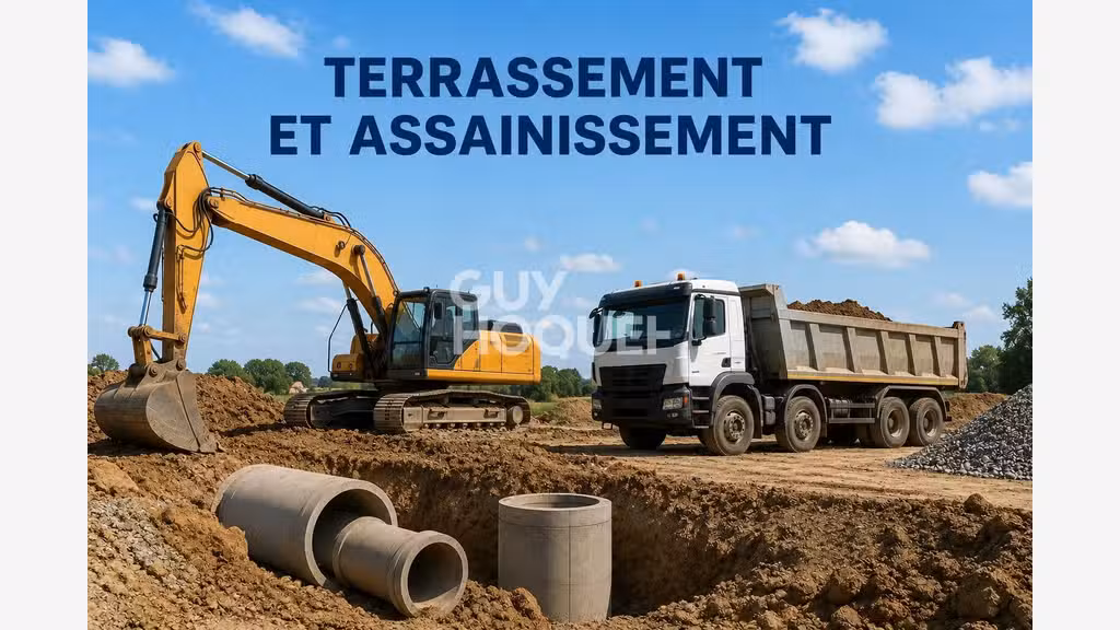 Vente FDC terrassement et assainissement Montauban