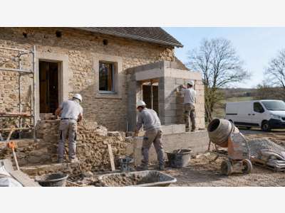 Vente FDC maçonnerie et rénovation à Perrusson