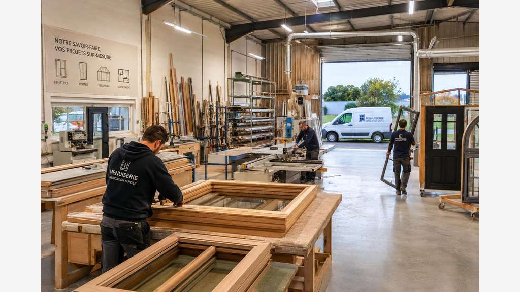 Vente entreprise de menuiserie générale à Blois