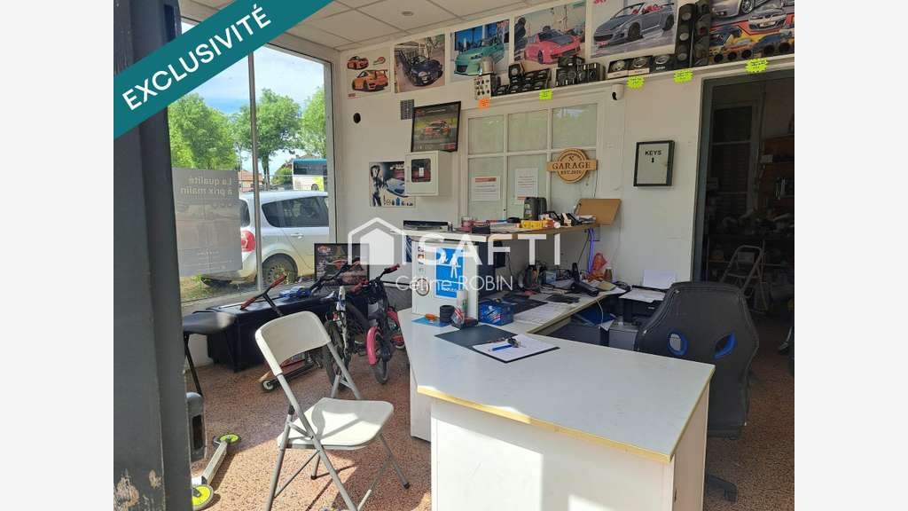 Vente garage automobile + appart 2 ch à Romenay 