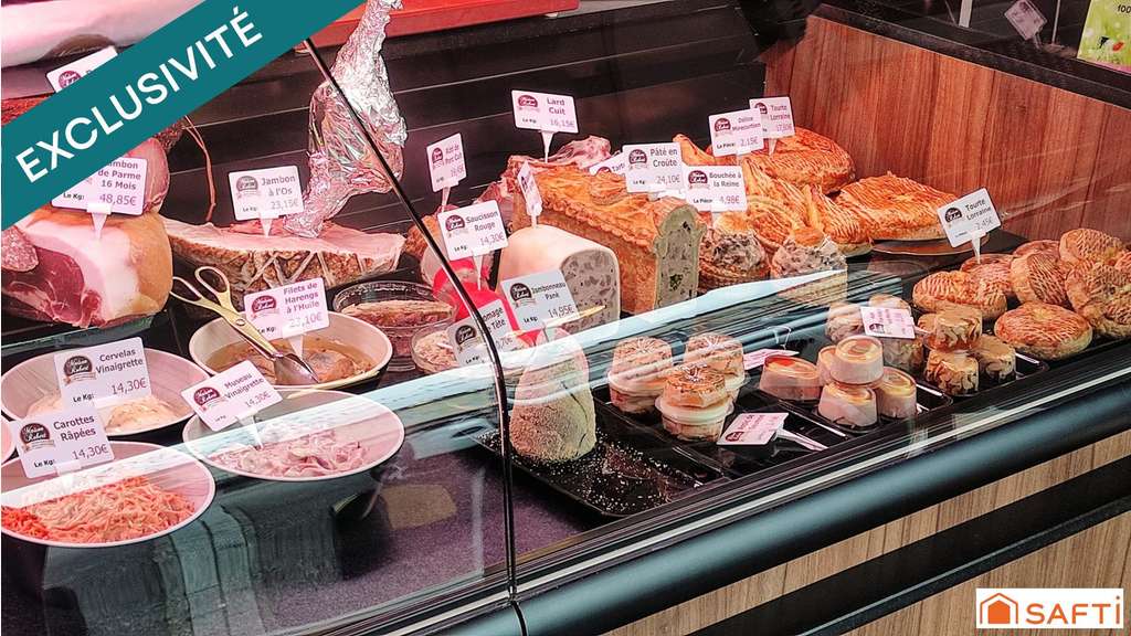 Vente boucherie charcuterie à Mirecourt centre