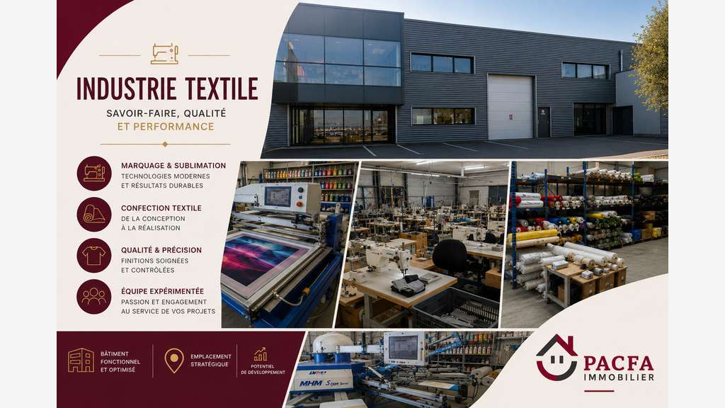 Cède Industrie Confection et Marquage Textile Tarn