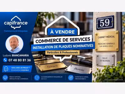 AV FDC de gravure et pose de plaques à Lyon 69001