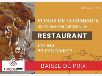 Vente FDC restaurant à Saint-Etienne centre
