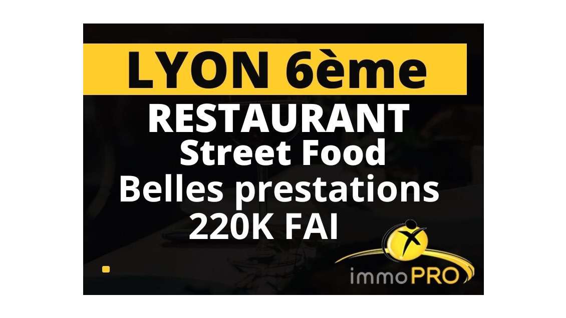 Vend établissement au coeur des Brotteaux à Lyon