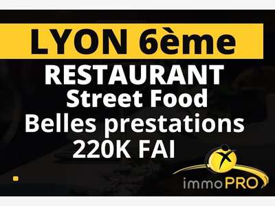 Vend établissement au coeur des Brotteaux à Lyon