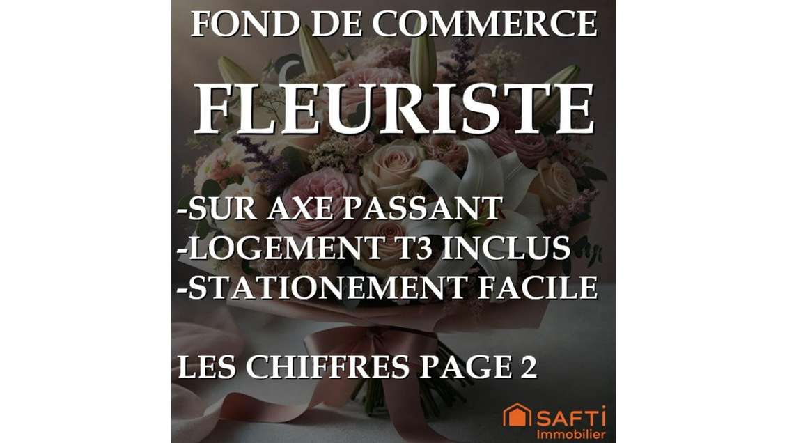 Vente FDC fleuriste à Sotteville-les-Rouen