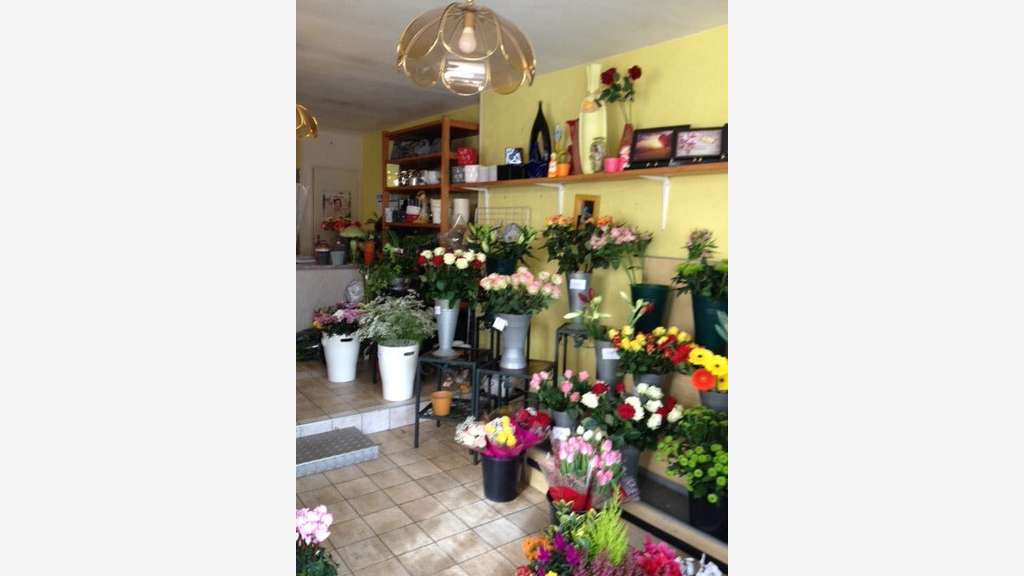 Vend FDC fleurs coeur bourg dynamique en expansion