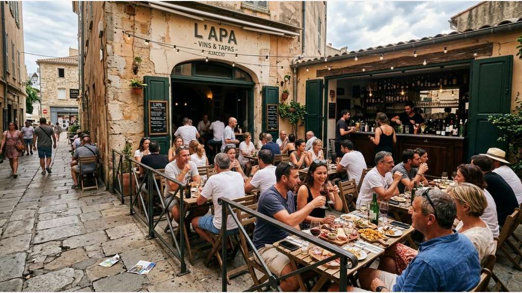 Vente bar à tapas terrasse licence IV à Ajaccio