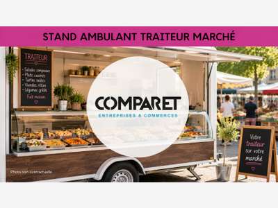 Vente FDC traiteur ambulant sur marché en Savoie
