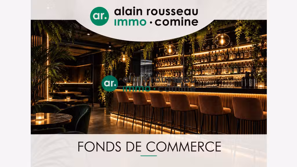 Vente bar à cocktails avec logement à Angers