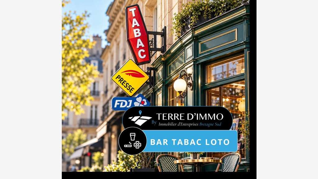 A vendre bar tabac loto presse à Quimper centre