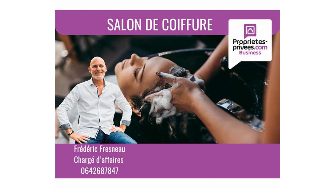 Vente salon de coiffure en arrière-pays d'Auray